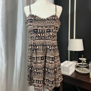Black and Tan Material Girl Dress from Macy’s